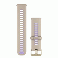 Forerunner Watch Bands - 22 mm - French grey/translucent indigo with Soft gold hardware - For Forerunner 970 - 010-11251-AP - Garmin